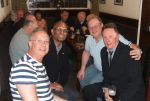Click to view big image Front group: Paul Clayton, Jag Patel, Graham Whiteside and Charlie Harrison